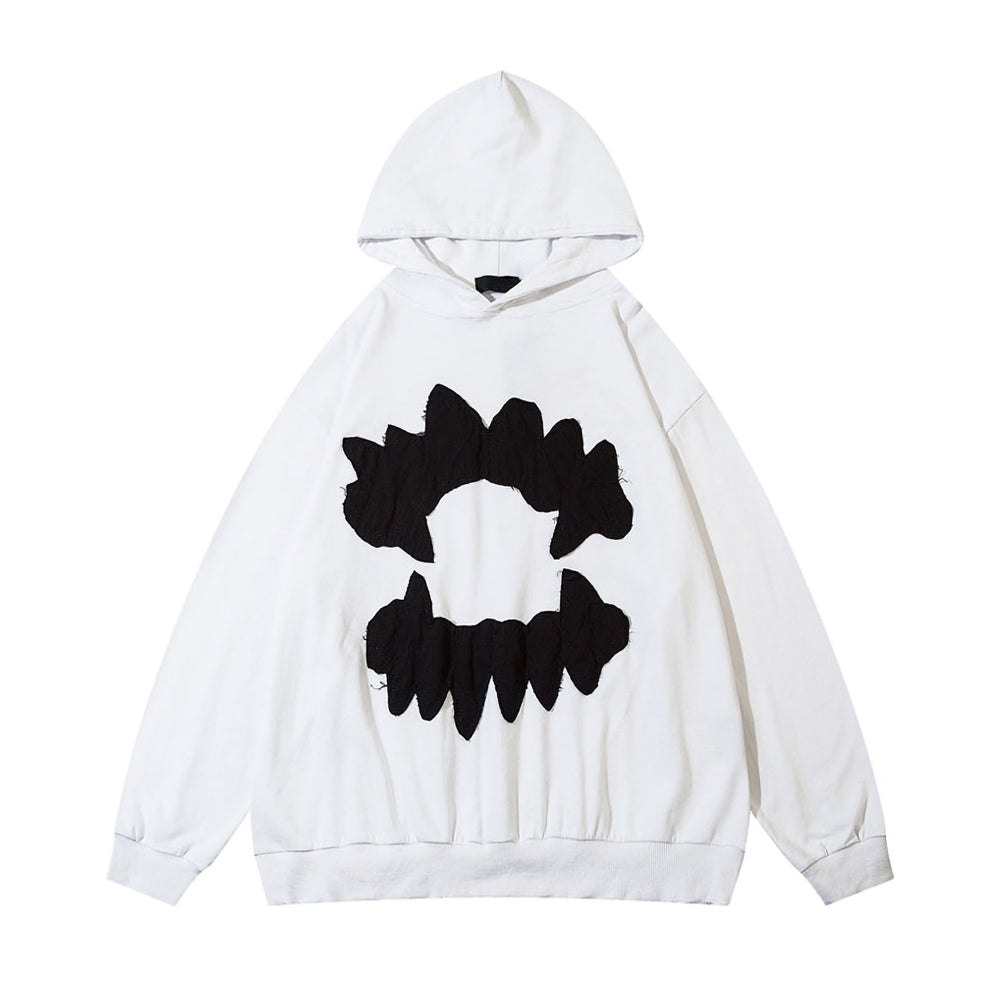 White spray best sale paint hoodie