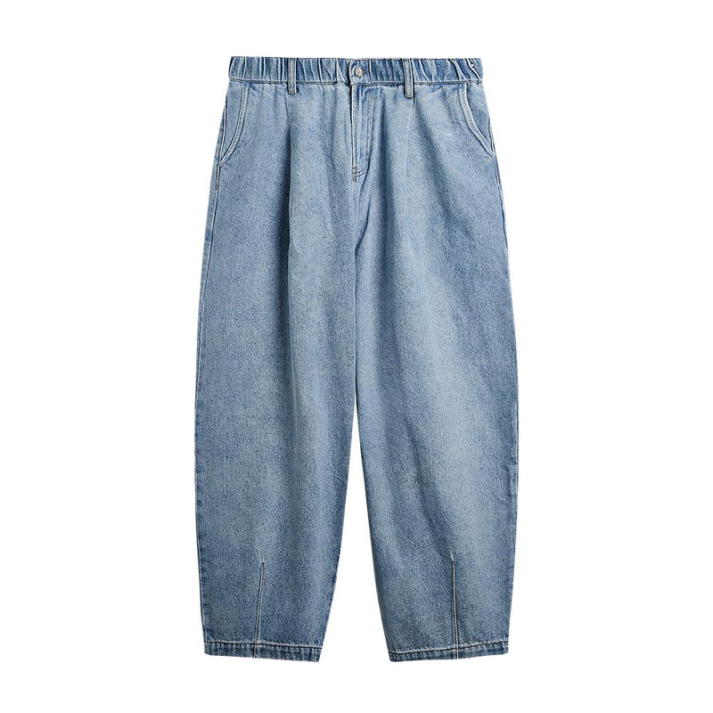 Elastic Baggy Denim 