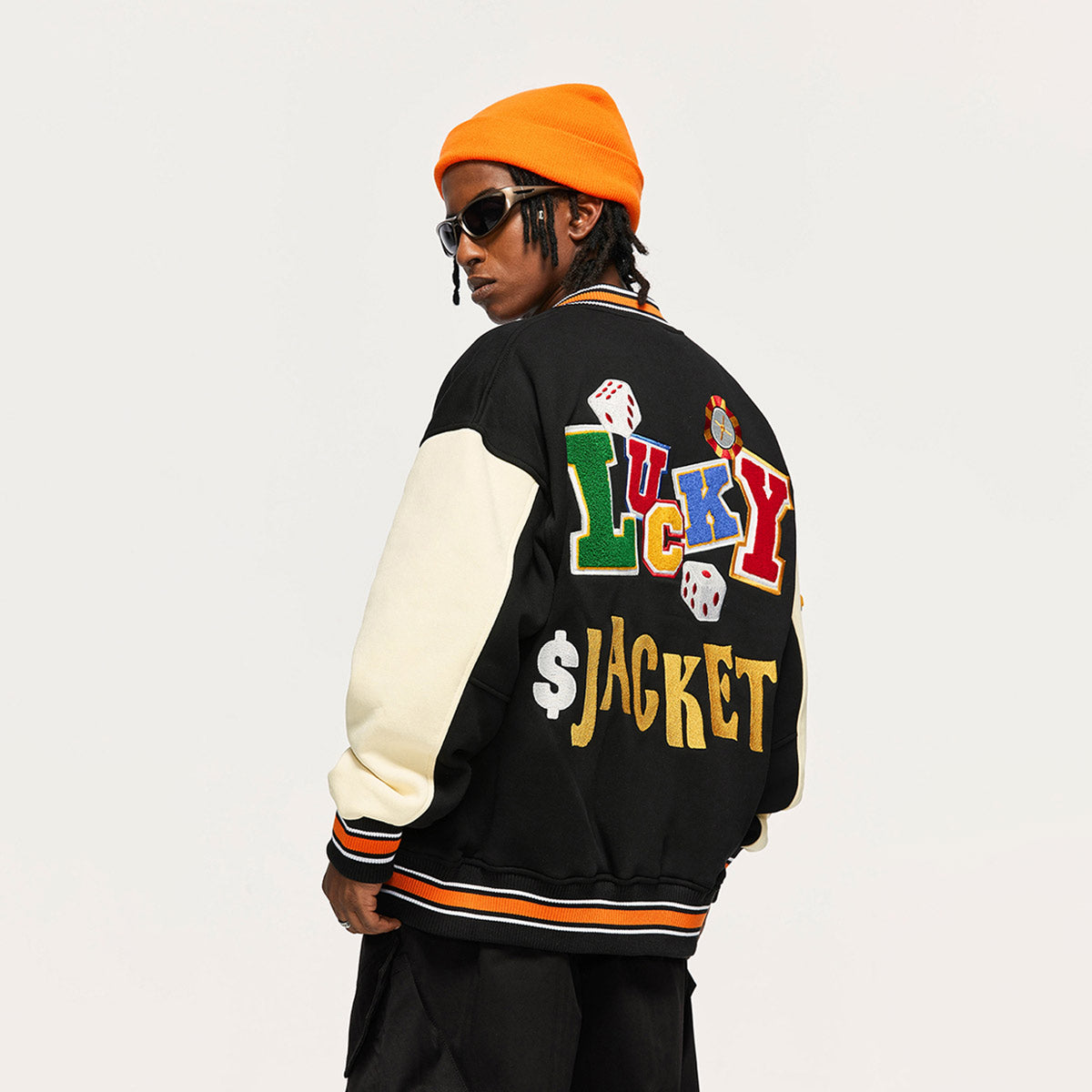 Poker Lucky Varsity Jacket - Vintage Baseball Jacket – Prisoner.wtf™