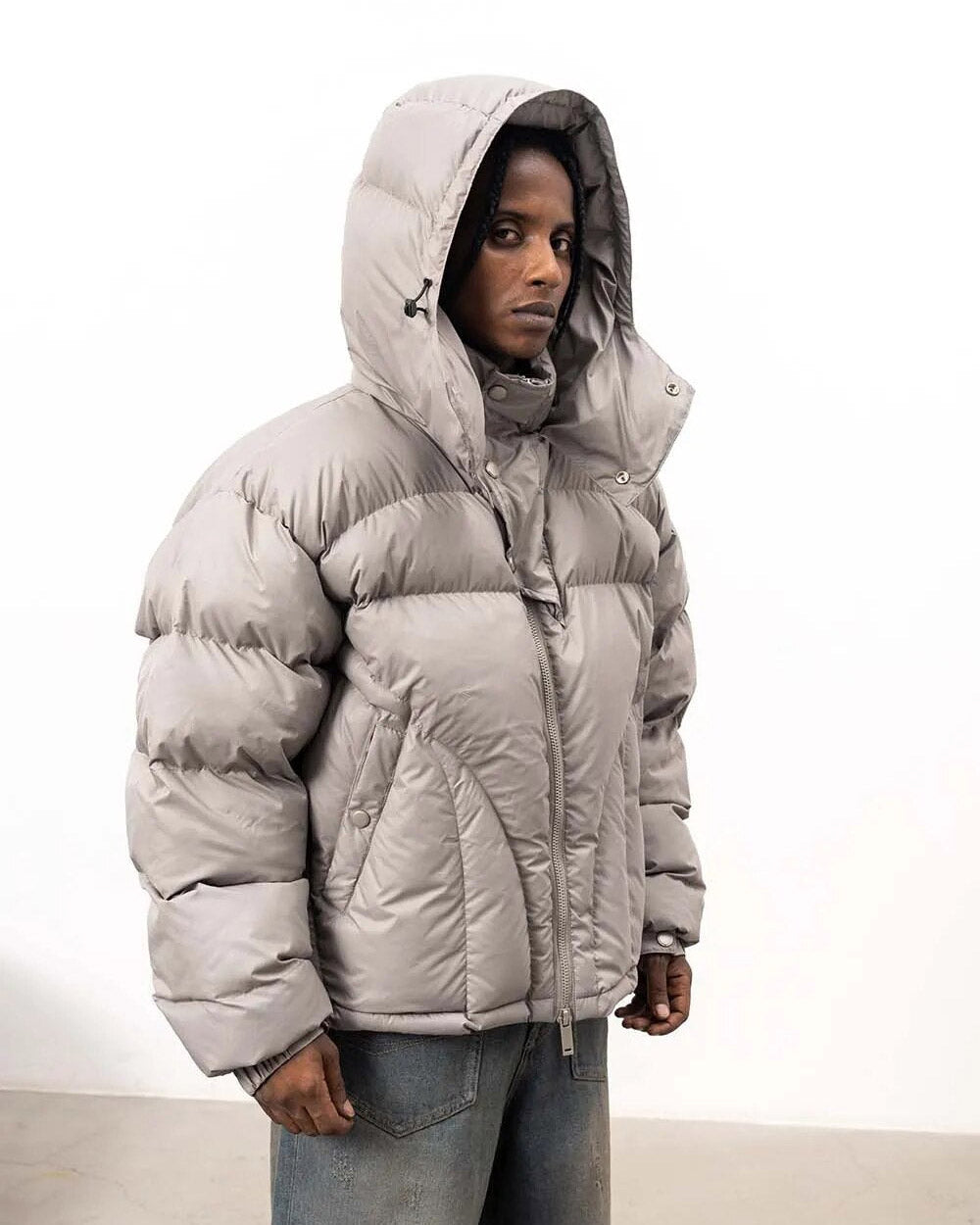 Cold streets puffer jacket on sale