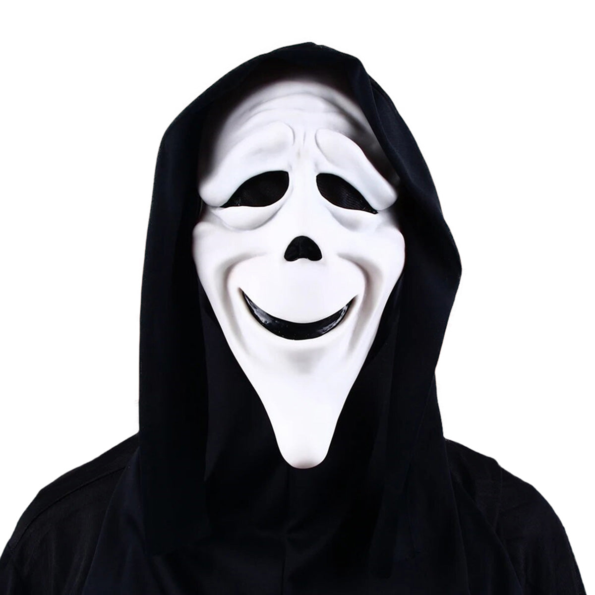 High Ghostface Mask - Scary Movie Halloween Scream Costume Accessory